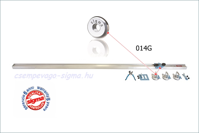 Sigma vágógörgő Kerlitvágókhoz 12 mm 014G
